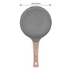 Frying Pan with Magnetic Base Rapid Heat Conduction Prevents Stick