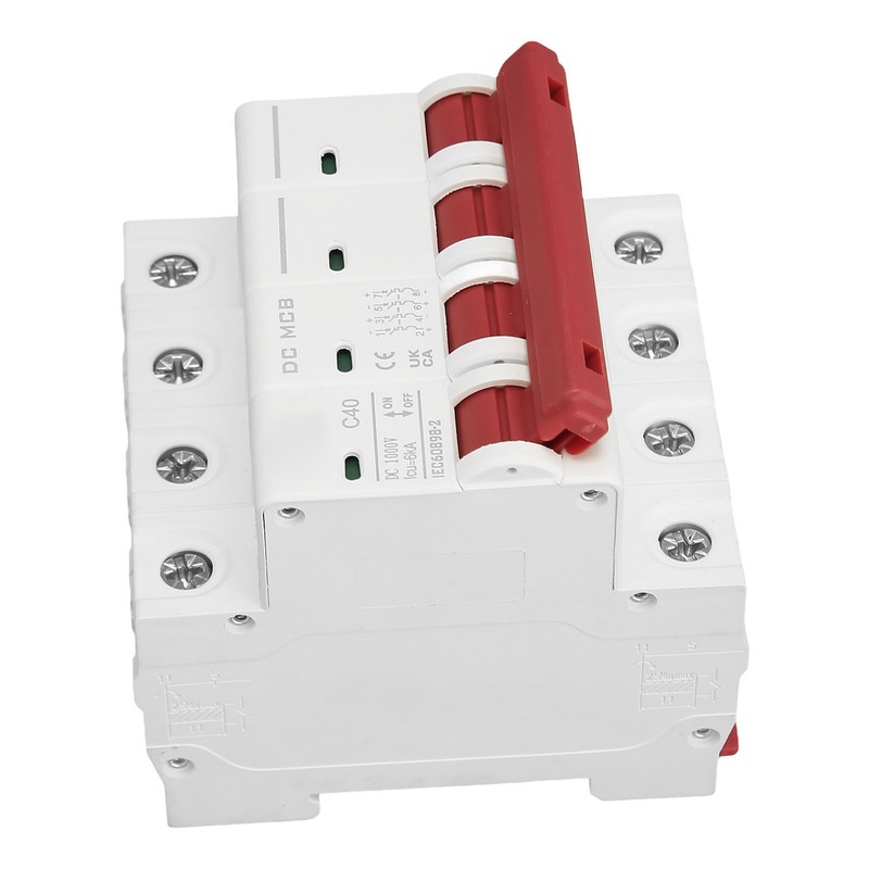 4P DC Circuit Breaker Arc Extinguishing Fast Decoupling Miniature Circuit