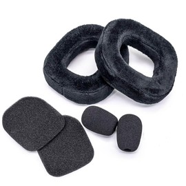 Velour Replacement Ear Pads for Astro A40 and A50 GEN1 GEN2 Gaming Headset, Excluding Headband (Not Compatible With A40TR, A50 GEN3, GEN4)