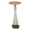 Enchanted Fairy Garden Pillar Toadstool Mushroom Home Decor Figurine 6.75"H