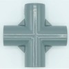 Kansai Kako PVC Fittings, 4-way 4-gang Cross, Cross Socket (20A)
