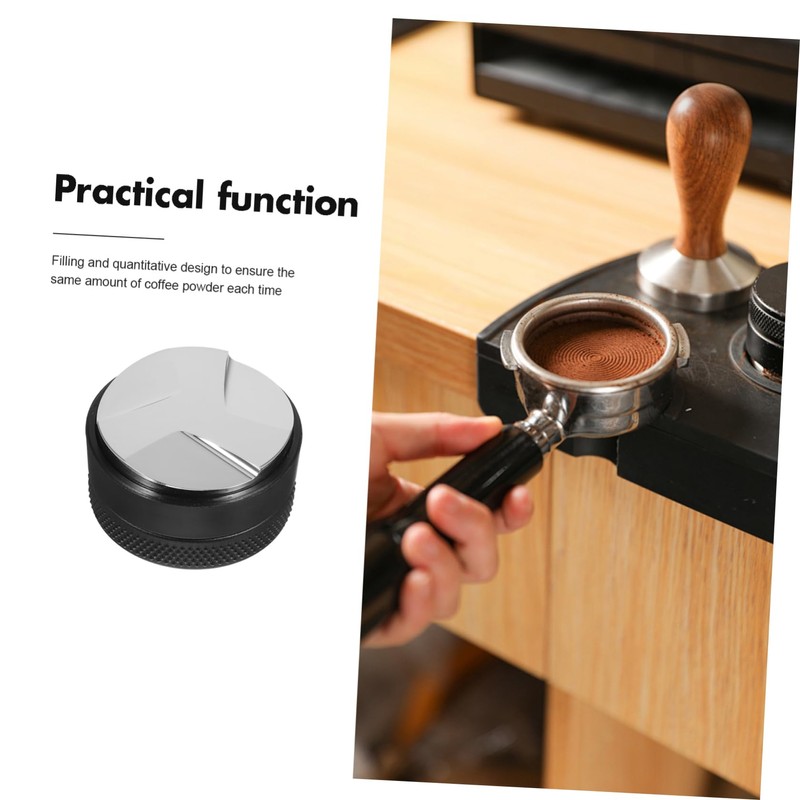 Operitacx Adjustable Coffee Tamper Set Espresso Press Tamper 58mm Distributor