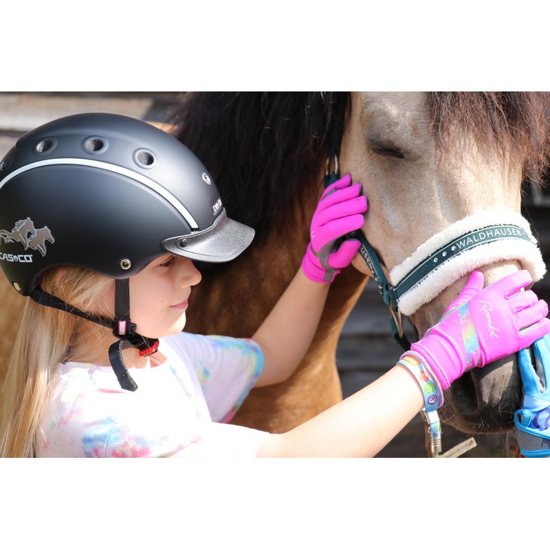 Roeckl Sports Capriole Kids&Youngst Summer Riding Gloves Blue 4