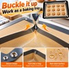Reusable Silicone Baking Mat for Oven Cooking – Nonstick Foldable