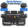 12-Pin Quick-Release Bail Mount for Fishfinder Installation – Adjustable Cradle