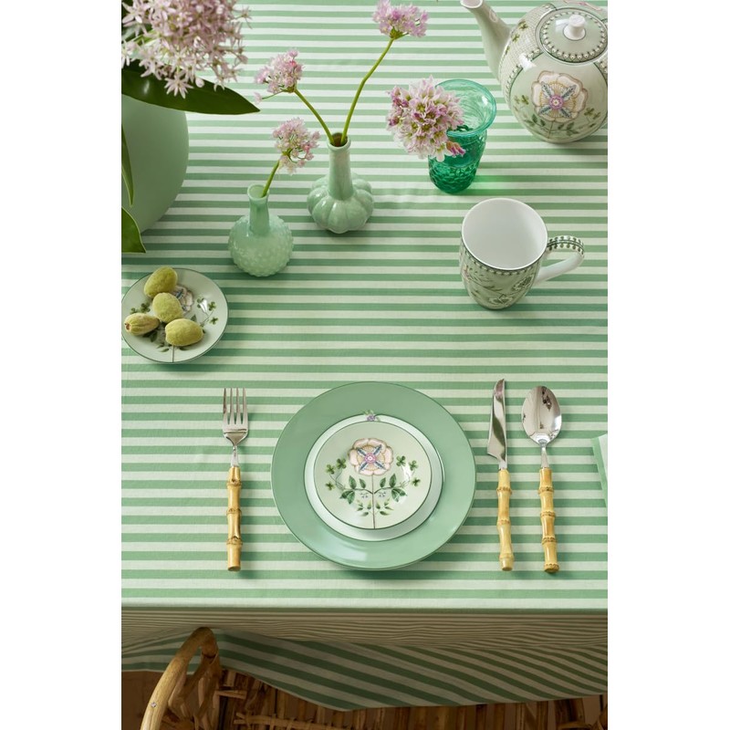 PIP STUDIO Lily&Lotus Petit Four Light Green Bread Plate 12