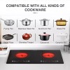 Unbranded Electric Cooktop Built-in Electric Stove Top Electric Burner 110V