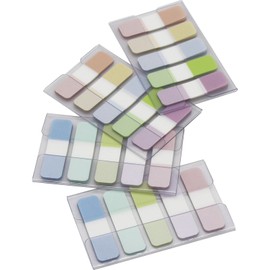 Tabs Flags Assorted Colors, 0.47 x 1.71 Inch Sticky Tabs, Easy to Post, 4 On-The-Go Dispensers/Pack, 400 Pages Total
