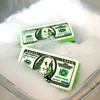 Genuine Fred, Dirty Money, Kitchen Sponges, Set of 2, Green