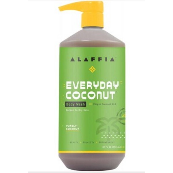 Alaffia Everyday Coconut Body Wash Purely Coconut 950ml