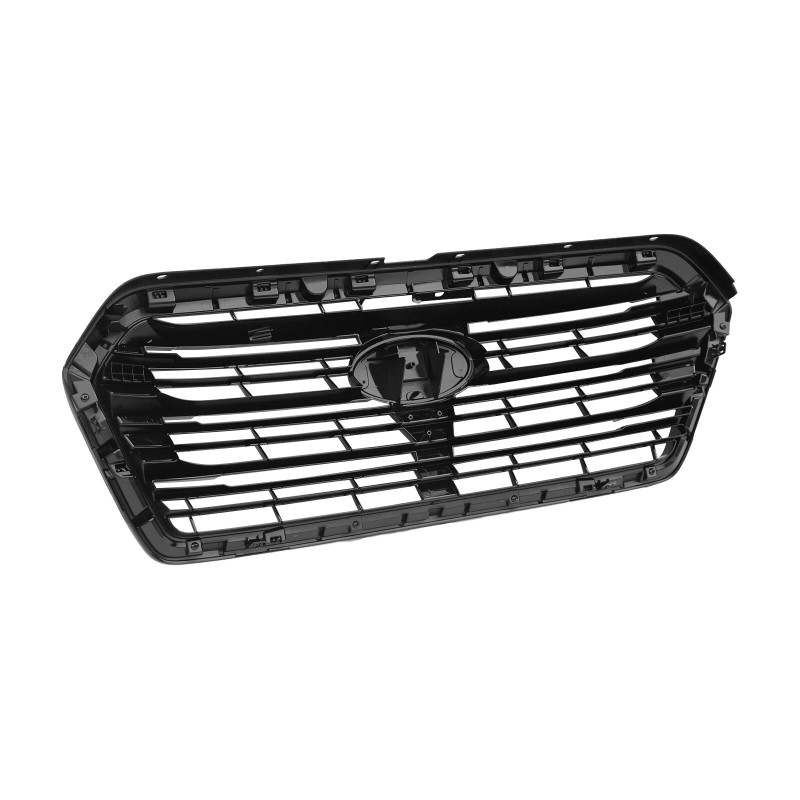 YLT Auto Glossy Black Front Bumper Upper Grille For 2019