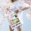 TSOTMO Golf Gift Golfing Shopping Bag Peace Love Golf Canvas