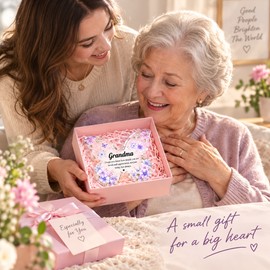 Grandma Acrylic Plaque for Birthday & Christmas Gifts – Heartfelt Grandmother Keepsake from Granddaughter for Home Decor
