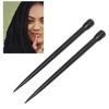 2pcs Dreadlock Interlocking Tool DIY Ergonomic Handle Lightweight Hair Sticks