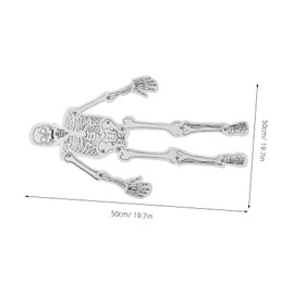 Operitacx 1bag Handmade Science Kit Human Skeleton Assembly Skeletal Figurine Educational Learning Toy