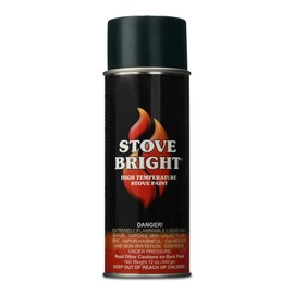 Stove Bright 6304 Stove Bright High Temperature Flat Black Stove Paint