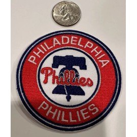 Unbranded PHILADELPHIA PHILLIES  Vintage Style Embroidered Iron On Patch 3"x 3” Beautiful
