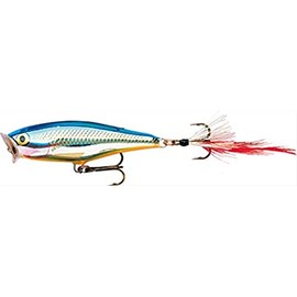 Rapala Skitter Pop (Silver Blue, 2-Inch)