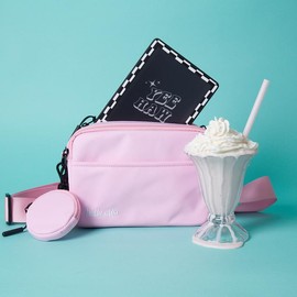 Hello Clio Original Size Inclusive Kindle Belt Bag For Readers, Bookish Gals, and Kindle Girlies with the Original Kindle Pocket - Strap Length: 43in (standard strap)