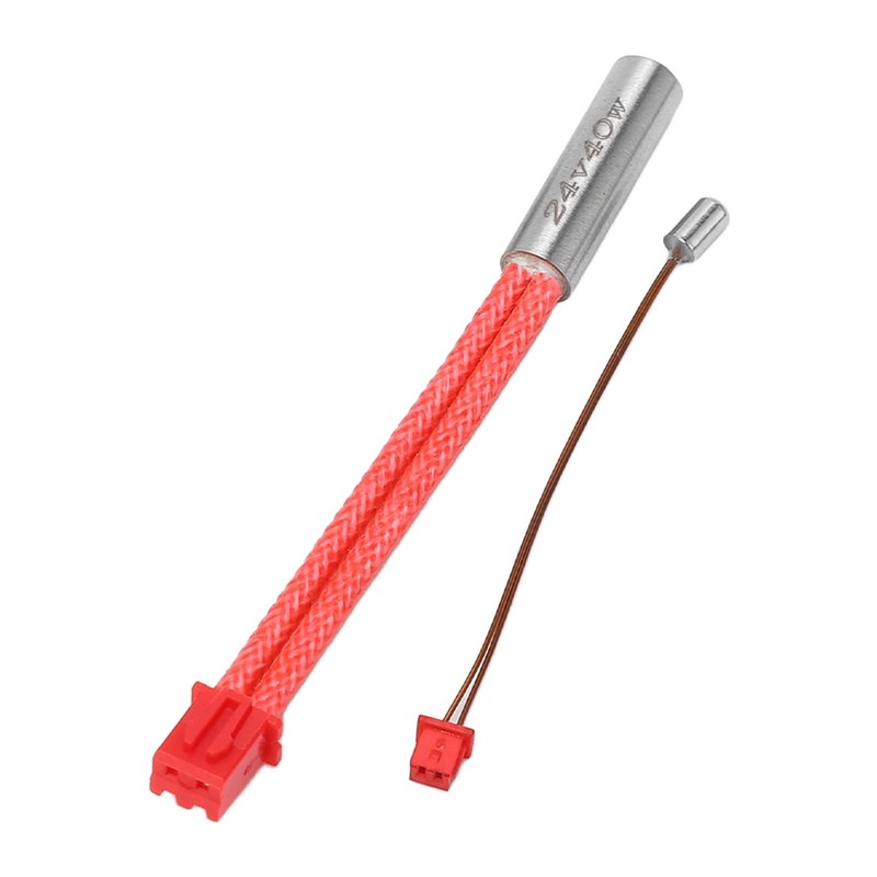 Extruder Heating Block Kit, High Temperature 300 °C Titanium Heatbreak