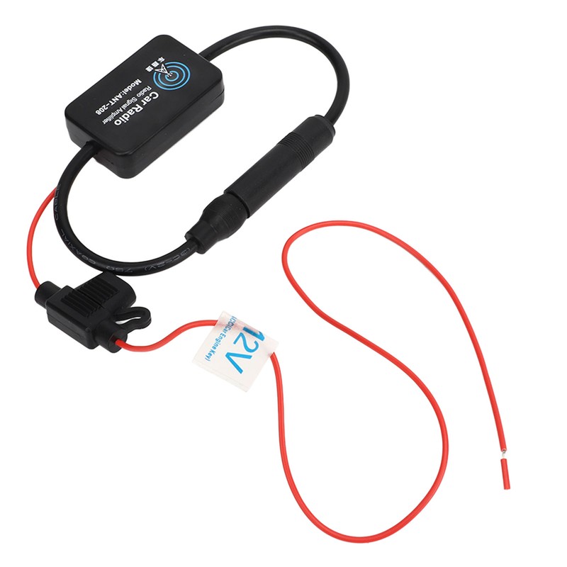 Car Stereo FM Radio Antenna Signal Booster Amplifier 25‑30dB Audio
