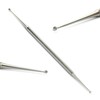 Professional Double Ended Nail Curette 1.5/2.5mm Dermal Ingrown Toenail Cleaner