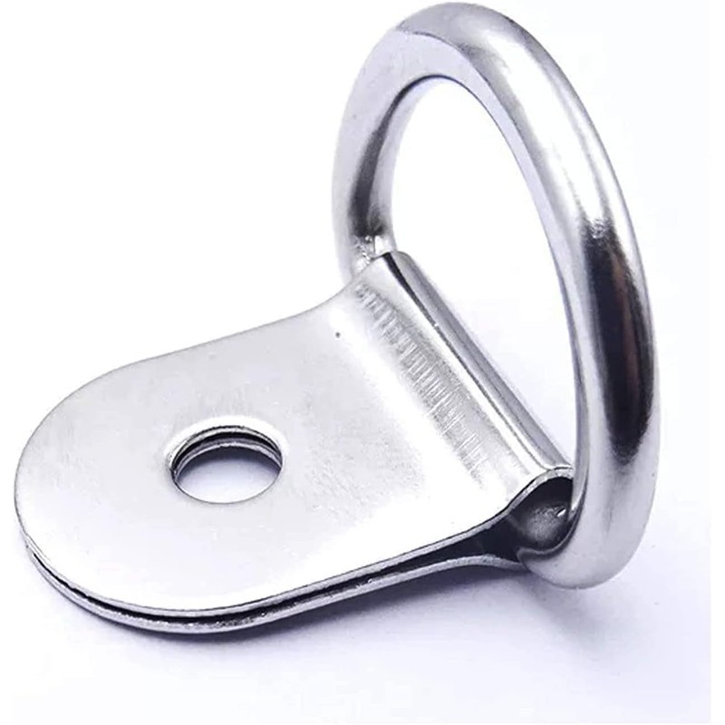 D Ring Lashing Eyelets Stainless Steel, Pack of 12 Construction