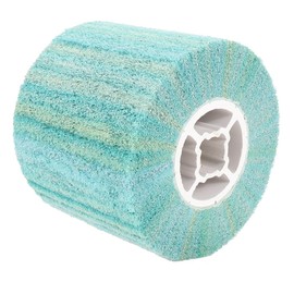 BaiNuo Non-Woven Flap Wheels, 120x100mm Interleaf Buffing Abrasive Wheels Wire Drawing Polishing Burnishing Flap Wheel for Polishing Restorer Tool Accessories 320 Grit