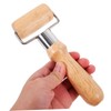 Ipetboom Wooden Rolling Pin Ergonomic Pastry Roller for Baking Smooth