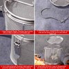 Stainless Steel Spice Seasoning Strainer Spice Filter Tea Strainer with