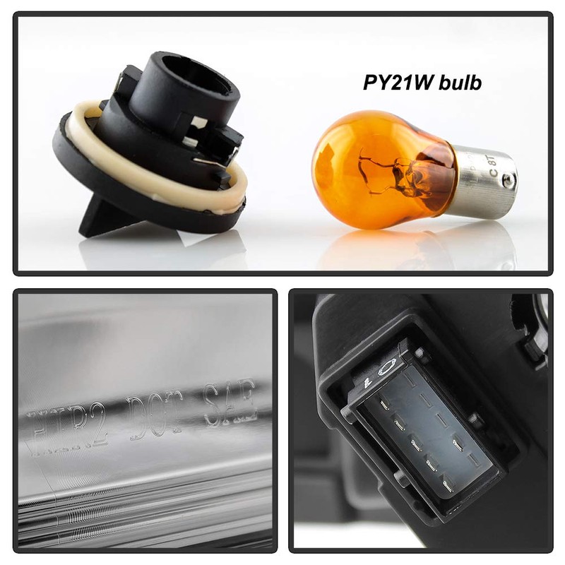 ACANII - For Replacement 2014-2017 Buick Regal Halogen Model Projector