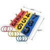 FIELD GEAR Ring Toss Game for Recreation Color Ring Toss