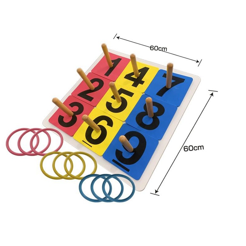 FIELD GEAR Ring Toss Game for Recreation Color Ring Toss