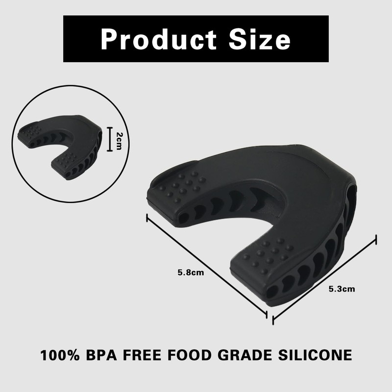 Simofuze Jaw Trainer, 3 PCS Jaw Exerciser, Jawline Exerciser for