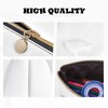Neymar Pencil Case, Large Capacity, Multi-functional, Stylish, Leather, Leather Pen