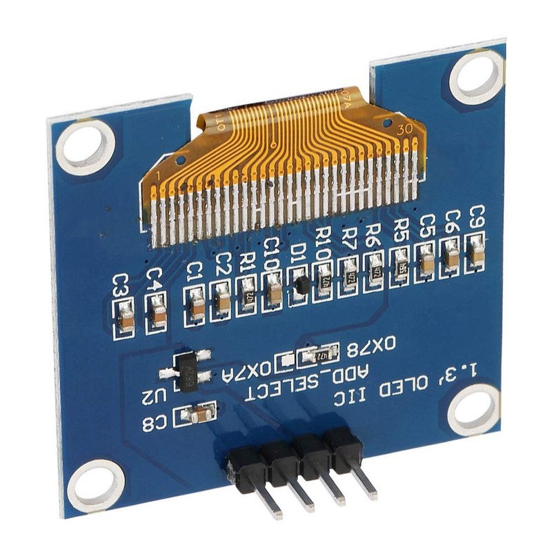 Pantalla OLED, 1pc 1.3 pulgadas Módulo de pantalla OLED IIC