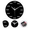 Gadpiparty The Wall Clock Motivational Clock Mindfulness Your Daily Reminder