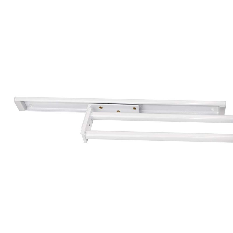 Emuca - Extendable Towel Rail with 2 Arms, Kitchen or