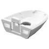 VHEUHZ Driver Door Lock Cover with Key Hole Compatible with