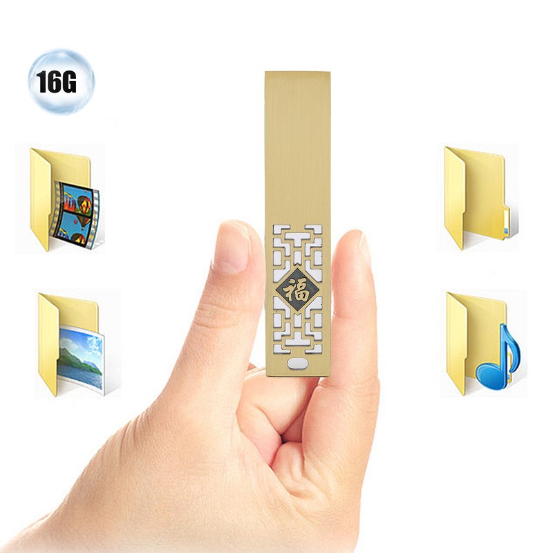 USB Flash Disk Portable Waterproof Metal 2.0 Drive Storage Memory