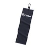 Wilson Staff Unisex Golf-Towel, Triple Folded, TRI FOLD, Microfibre, Black,