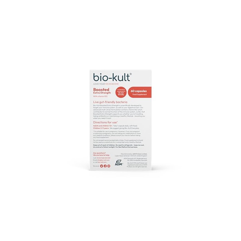 Bio-Kult Boosted Extra Strength Probiotic Supplement – 14 Live Bacterial