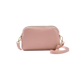 TOEDNNQI Women's Shoulder Bag, Cross-body Shaped, Small, Lightweight, Karui Pochette, Shoulder Bag, Crossbody Bag, Mini Bag, Cute, Stylish, Lightweight, Gift, Gift, Pink