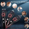 Voukad Beard Mustache Trimmer with 5 Attachments, 40 Adjustable Precisions,