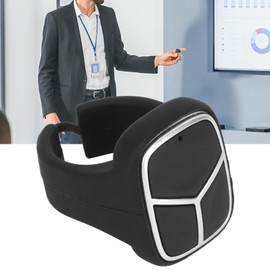 Cambiador de Página con Control Remoto Bluetooth, Cámara Inalámbrica, Obturador Remoto, Botón Selfie, Anillo de Desplazamiento de Video, para Presentaciones de Conferencias, Ver