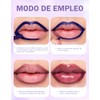 Erinde Tinte labial peel-off, brillo Labial Líquido Mate Nude, #4
