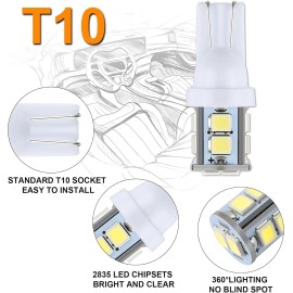 101 Octane 24 Pieces Dome Light LED Car Interior Bulb Kit Set 194 T10 DE3175 578 31mm 42mm