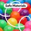 Vending Machine Capsules - 3" ORANGE Empty Plastic Capsules -