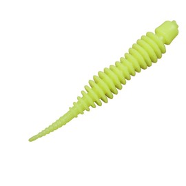 KOMBIUDA Bass Fishing Lures Kit 4pcs Spiral Fishing Lures Soft Tail Realistic Fishing Bait Lures for Freshwater for Lake and Pond Fishing