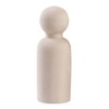 Egurs Holzfiguren 10 Stück 75mm DIY Figuren (5*Männlich +5*Weiblich)